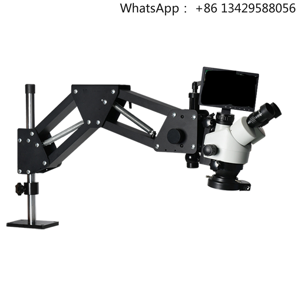 10인치 2K 해상도 LED 조명 7X-45X 줌 스테 - Trinocular Stereo Microscope 7X-45X 리뷰 및 가격