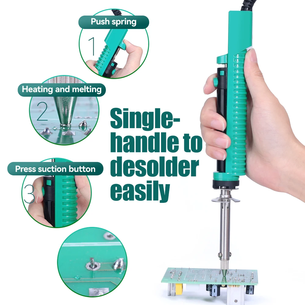 YIHUA 929D-V 주석 흡입기, 전기 납땜 제거  - Desoldering Pump Electric Vacuum Station 리뷰 및 가격
